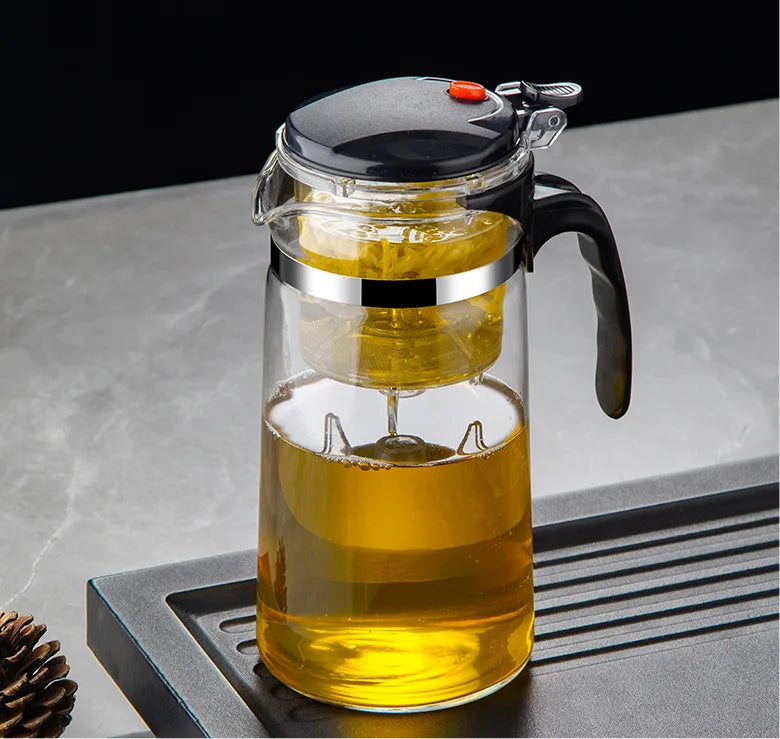 Heat-Resistant Glass Teapot with Puer Kettle